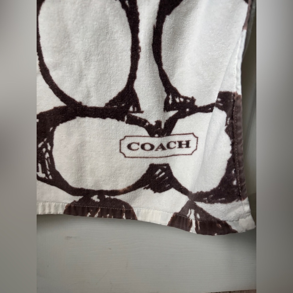 Vintage Y2K Coach Beach Towel - Picture 2 of 14